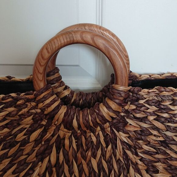 Patricia Nash Woven Luzzara Tote in brown - Picture 4 of 16